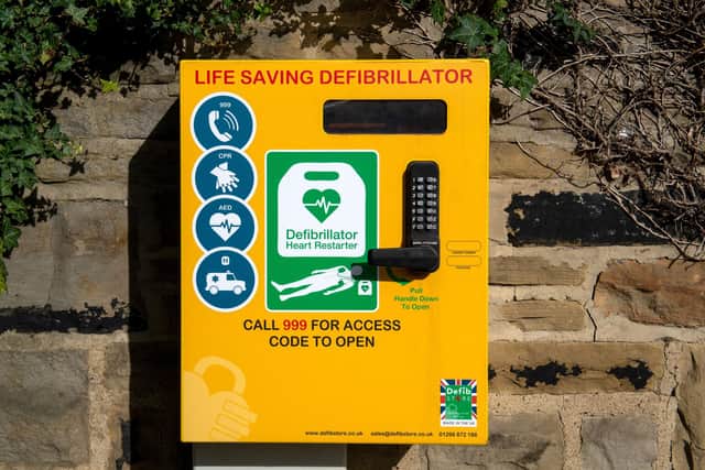 Property owners around Spring Gardens are being asked whether they could house a public access defibrillator.