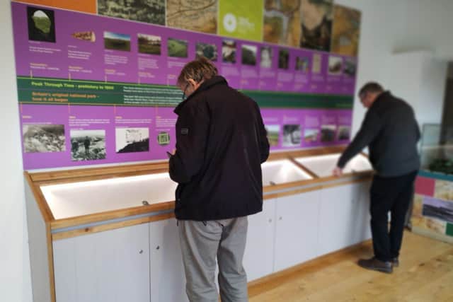 The new display cabinets make Castleton's heritage more accessible than ever before.