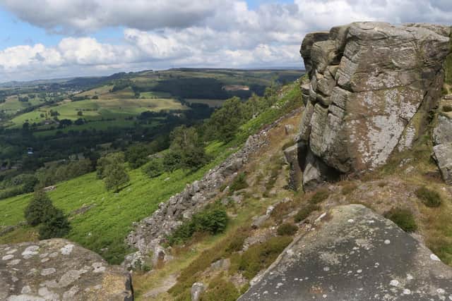 The ancient rockfaces of the Peak District jut out above grassy pastures that thinly veil the ragged remnants of old quarry workings, while in picture perfect towns and villages life rumbles on for the 38,000 people who call Britain’s oldest national park home.