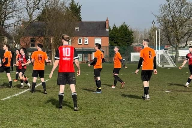 Hayfield eased through in the cup. Pic: Giles Wyatt