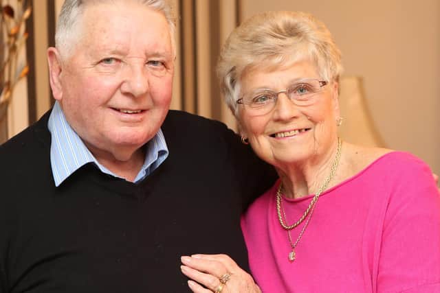 Barbara and Archie Gardiner celebrate 60 years of marriage