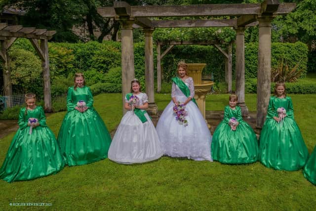 The 2021 Buxton Carnival Royalty will be reprising their roles for 2022. Picture Roger Beverley