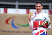 Dame Sarah Storey. (Photo by Kiyoshi Ota/Getty Images)