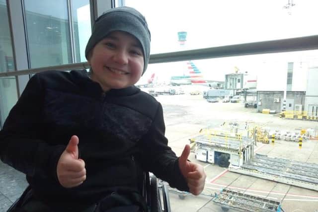 11-year-old Peter Berriman is heading to America to start a two-year clinical trial to help keep his cancer at bay.