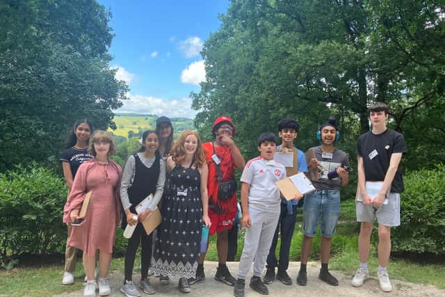 Young creatives from Derby and Derbyshire were given a unique opportunity to explore the award-winning gardens of the historic Chatsworth Estate, thanks to a nationwide initiative hosted by the University of Derby.