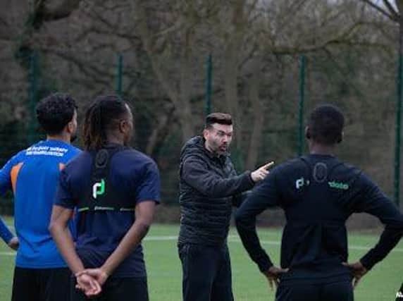 Former West Ham United coach Edu Rubio is working with the University of Derby on a VR tool designed to improve mental wellbeing.