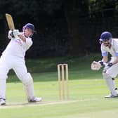 Adam Critchlow scored a fine century for Dove Holes on Saturday.