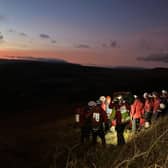 The incident happened around 3.30 pm on Saturday, December 16, when the climbe had taken a seven-metre fall and was unable to move.