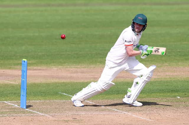 Sam Evans faced 292 balls for 88 as Leicestershire took the upper hand against Derbyshire. (Photo by Michael Steele/Getty Images)