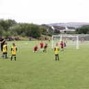 Young footballers in New Mills will soon be enjoying improved facilities.