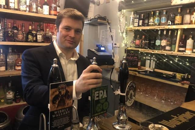 High Peak MP Robert Largan is calling on breweries to waive rent during the coronavirus pandemic