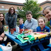 Robert Largan MP visit to Chapel-en-le-Frith C of E VC Primary School.
Picture shows Robert Largan MP seated with teacher Jade O’Reilly.