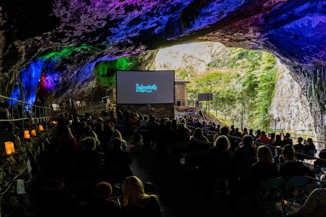 The Village Screen will be back at Peak Cavern in Castleton from next week