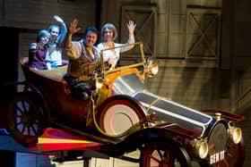 Jason Manford in Chitty Chitty Bang Bang. Photo by Alastair Muir