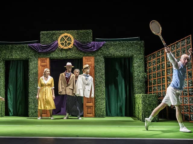 Crimes on Centre Court will be performed at Buxton's Pavilion Arts Centre on November 2 and 3, 2023 (photo: Pamela Raith).