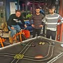 The Bicycle Powered Scalextric will be appearing at Buxton's Spring Fair on Monday May, 1. Pic Buxton Town Team.