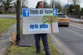 Campaigner Jane Tyler is organising a demonstration with the Friends of Hogshaw to protest about the proposed development of the site.