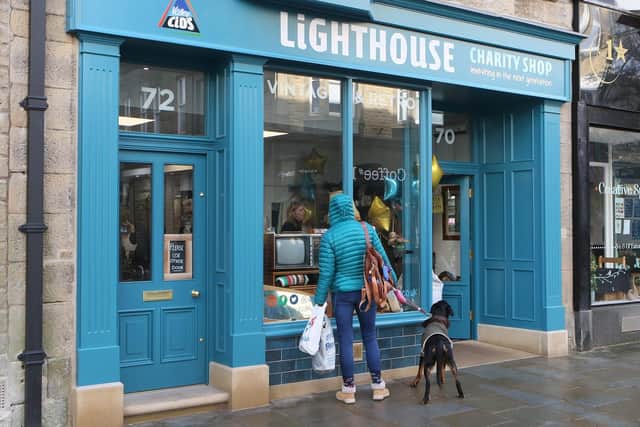 The newly restored facade of the Lighthouse shop on Spring Gardens. Photo Jason Chadwick