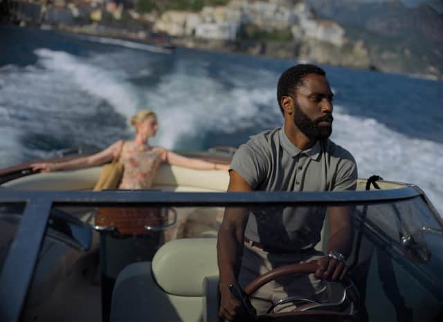John David Washington stars in Tenet. Photo courtesy of Warner Bros Entertainment.