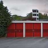 A new-build fire station will replace these existing buildings at New Mills. Photo by Google.