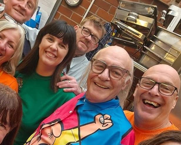 Little Cherubs in Chapel-en-le-Frith held a comedy night to fund this year's Christmas toy appeal. Pictured comedian Mick Miller who headlined and raised thousands of pounds. Photo submitted