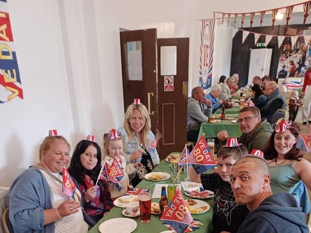 A community knees up in Sterndale Moor. Photo Alison Brassington