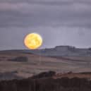 A well-known Derbyshire wildlife photographer Villager Jim has captured the stunning 'Blood Moon' in the Peak District.