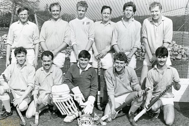A Buxton hockey team in the 1980s,