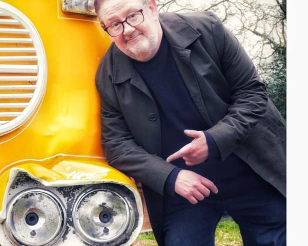 Johnny Vegas preparing to visit Great Northern Classics