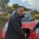 Julian Ashworth (Hope Valley Climate Action) and Andy Parker (Buxton Town Team)