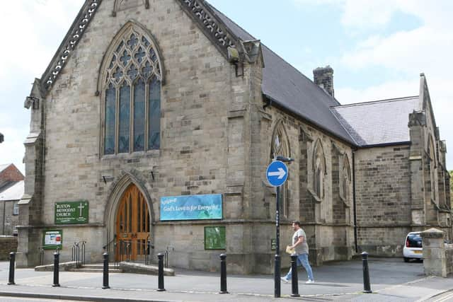 The church has stood on Market Place since 1849.