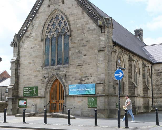 The church has stood on Market Place since 1849.