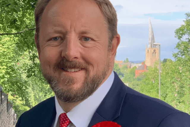 Chesterfield Labour MP Toby Perkins