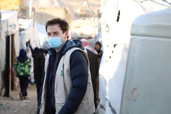 Charles Lawley has just returned from a five-week aid mission to help Syrian refugees
