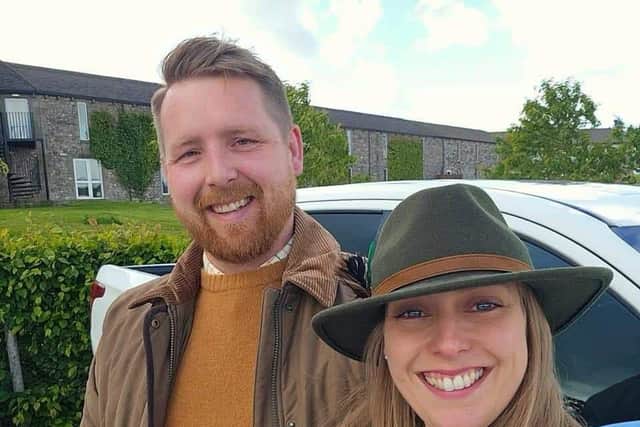 Lee and Jenni Wilson-Hart from The Greyhound will be appearing in Channel 4's Four in a Bed. Photo submitted