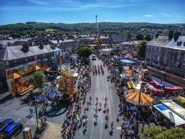 Looking down on the Buxton Carnival. Picture Glyn Redfern