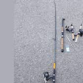 Police reported the males for their offences and the fishing rods have been seized at the scene.