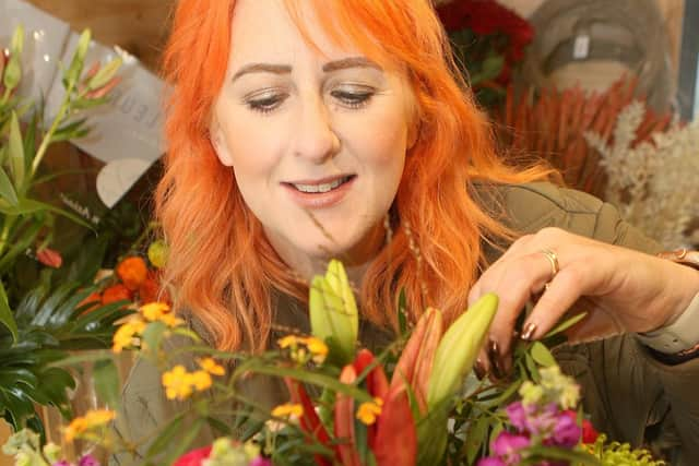 Award winning florist Alexa Mather. Photo Jason Chadwick