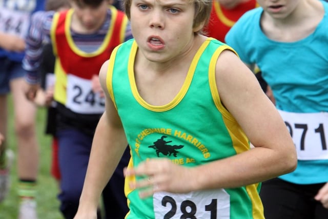 The junior fell race started at the Hayfield Country Show back in 2011.