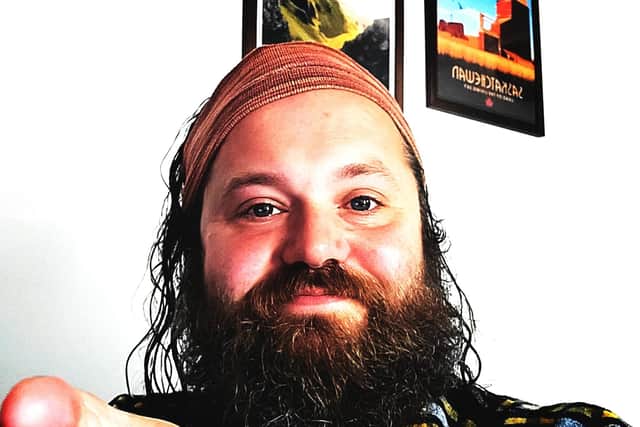 Richard Brown is working on a point and click adventure game set in Derbyshire. Credit: Richard Brown