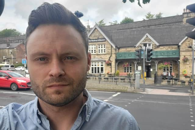 Ben Bradley pictured on a recent visit to Buxton