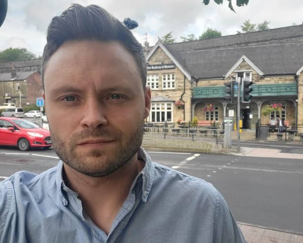Ben Bradley pictured on a recent visit to Buxton