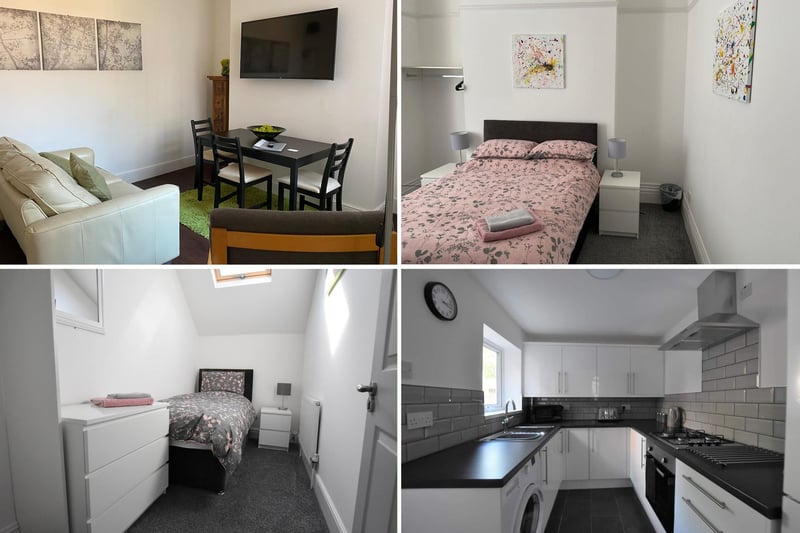 A recently modernised four-bedroom house, three of them doubles, near the city centre. It's available from about £105 a night.