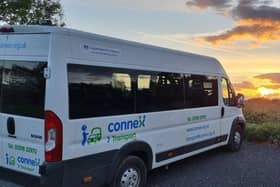 The Connex Community Support mini bus has helped 910 individuals in the last six months.