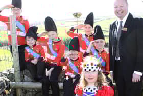Flash School celebrates selection as a Royal Jubilee Beacon location with Sainsbury's director Mark Rigby.