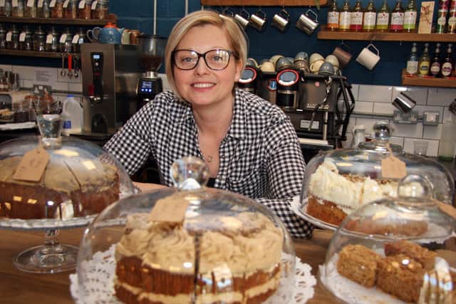 High Peak Bookstore and Cafe manager Claire Whitworth.