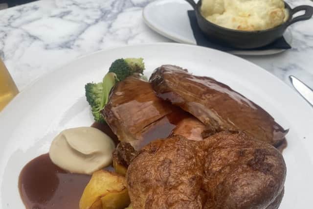 A traditional Sunday lunch at the award winning Deacon's Bank. Photo submitted