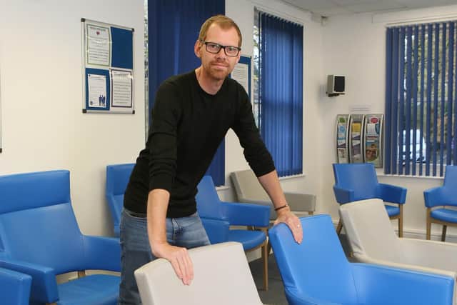 Pressure on NHS, Graham Chipp Practice Manager at the Stewart Medical Centre