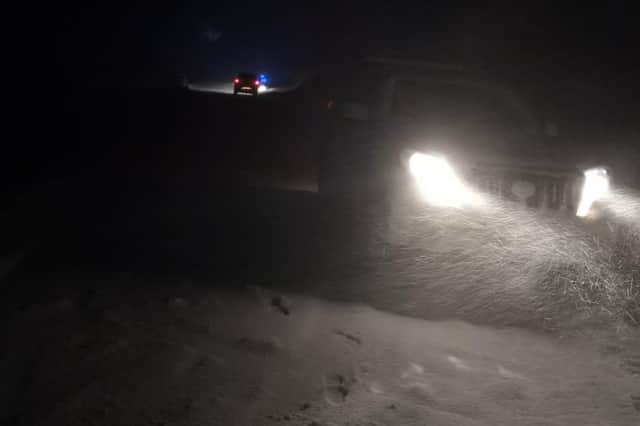 Derbyshire Police have attended incidents caused by the snow this morning.
