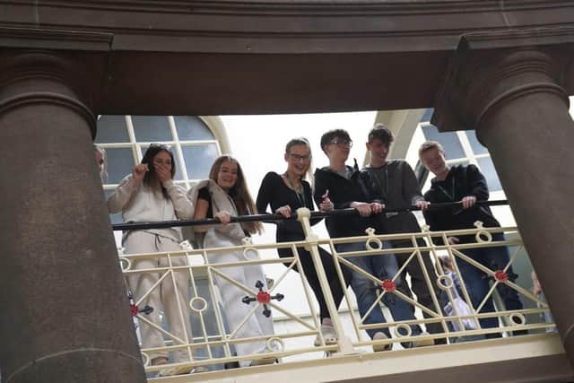 BLC Students at the Devonshire Dome in Buxton